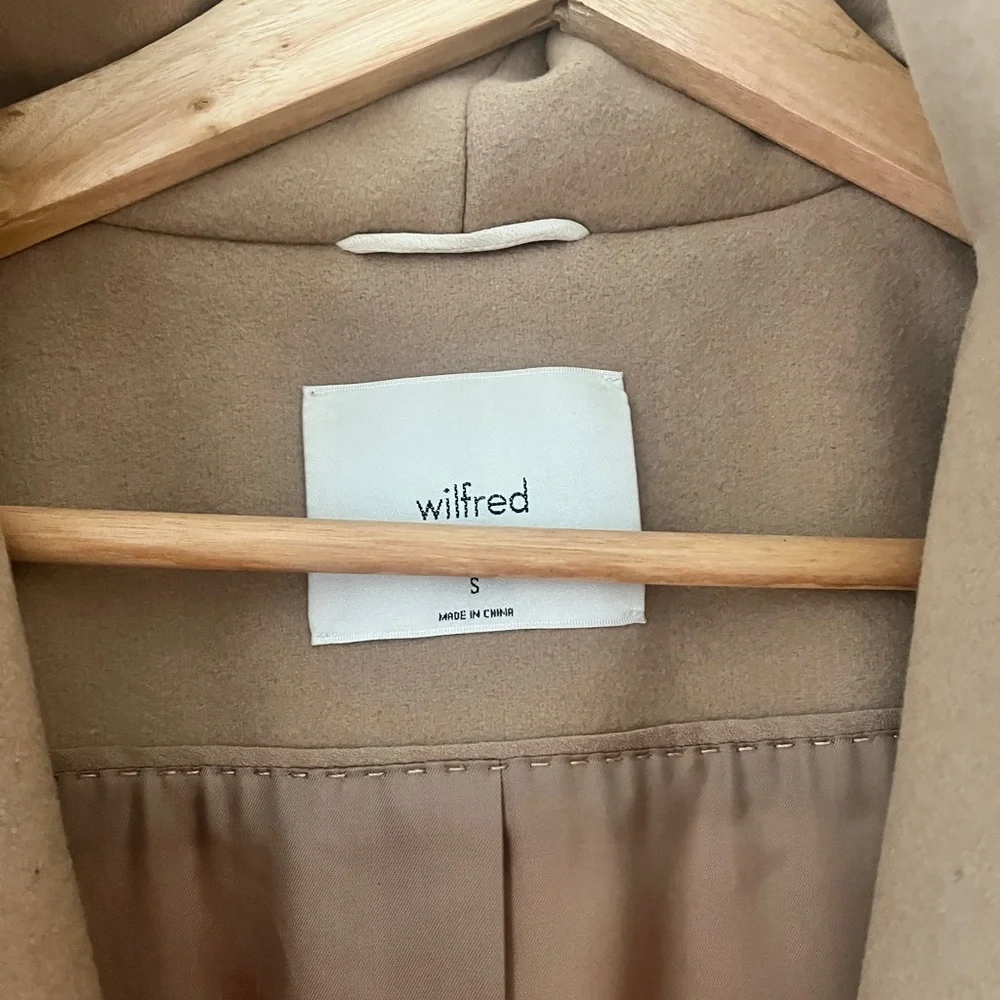 Wilfred Tan Long Coat - Picture 5 of 8